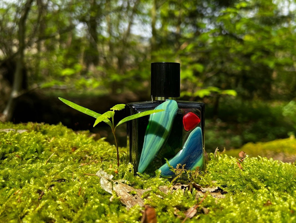 30ml-Flakon mit Glas-Fusing