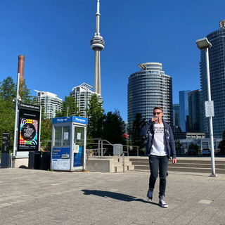 Leeres Toronto im Coron...