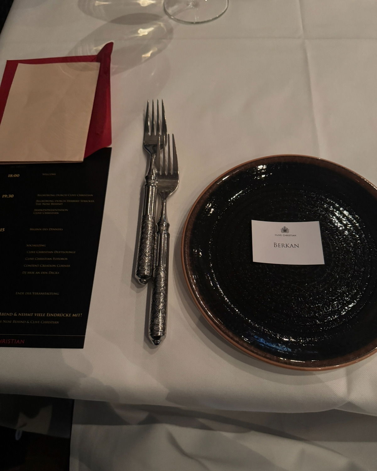 With Clive Christian in Zenzakan