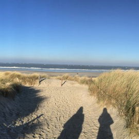 Schattenspiele am Meer...