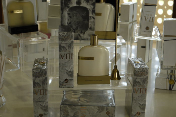 Im März 2014 im Verkaufsshop des Amouagewerkes in Muskat, Oman -der neue Opus VIII