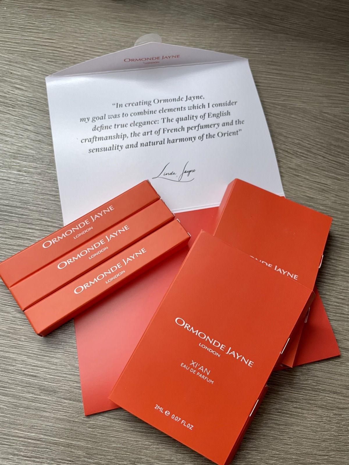Ormonde Jayne Samples