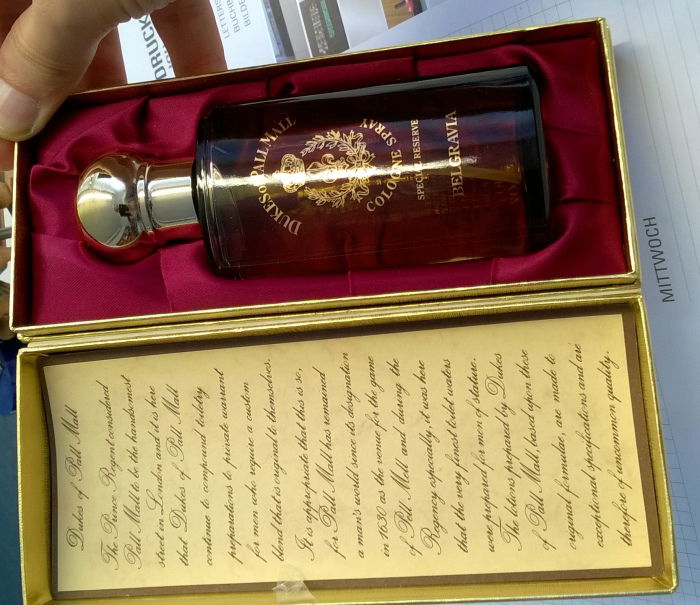 Belgravia (Special Reserve) von Dukes of Pall Mall, jetzt meins :)