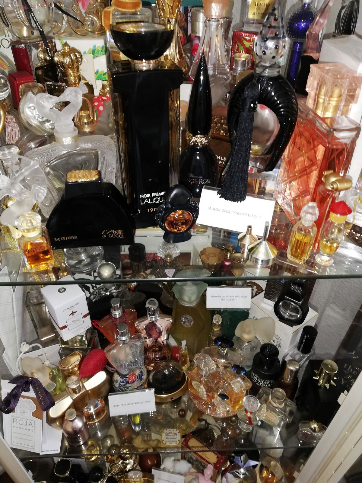 Some of my hand-picked perfume vessels from all over the world...