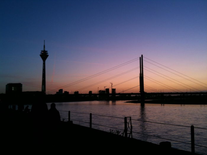 Düsseldorf Rheinpanorama