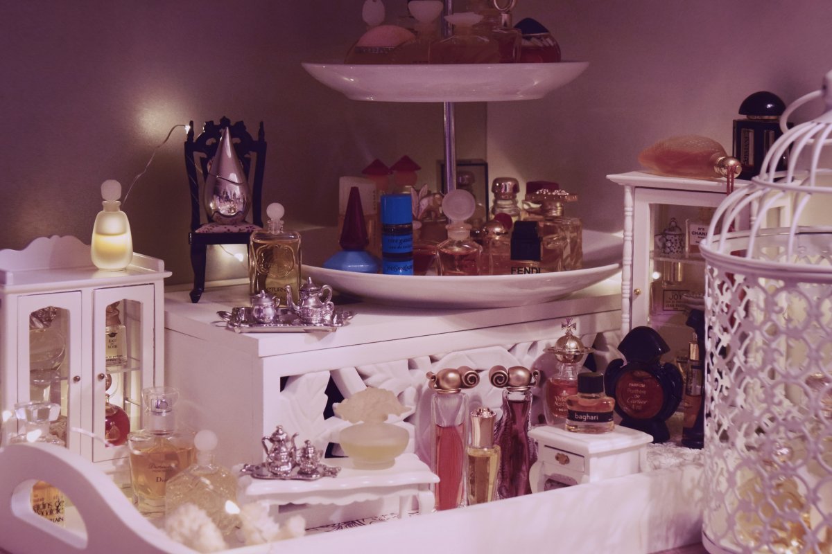 a part of my mini perfume heaven