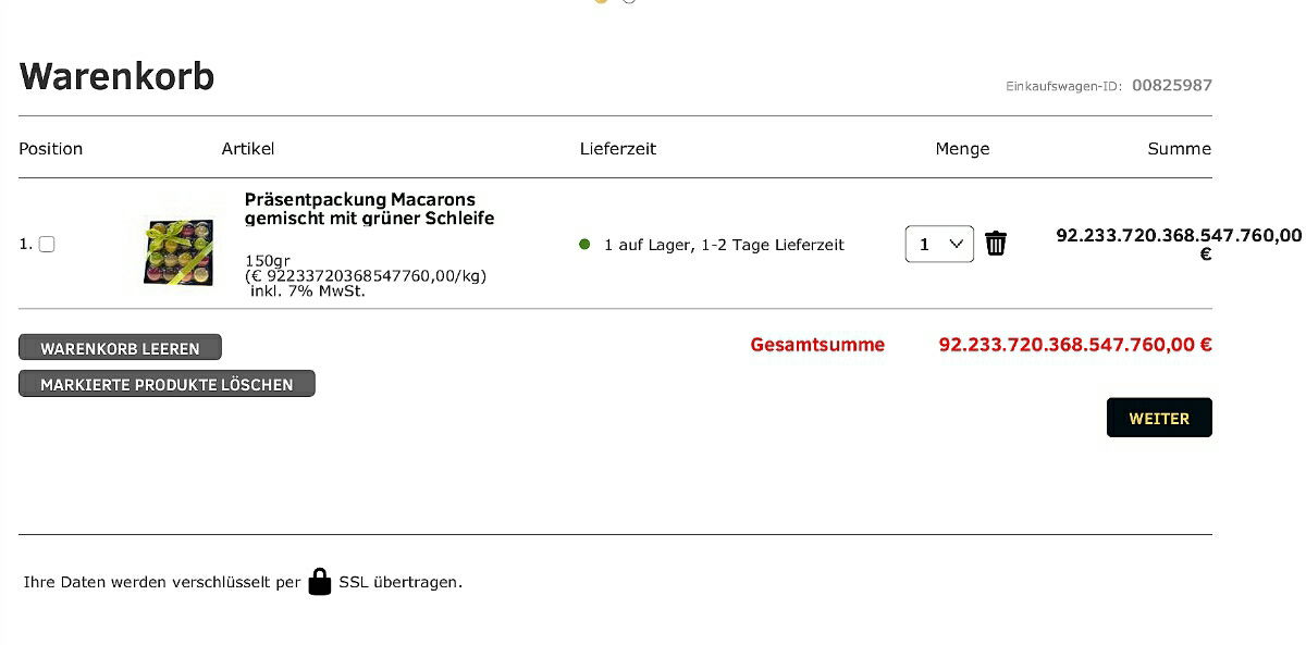 Beinahe hätte ich mir die Leckereien hier bestellt, dann hätte ich mir wohl für die nächsten 587258588 Jahre kein Parfum mehr leisten können! :-P ...oder soll ich doch per Nachnahme bestellen? ;-)