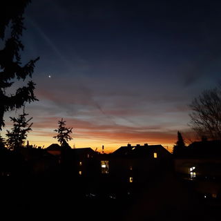 Sonnenuntergang mit Abe...