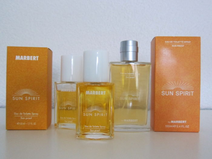 links alte Verpackung + Flakon, rechts neue Verpackung und neuer Flakon