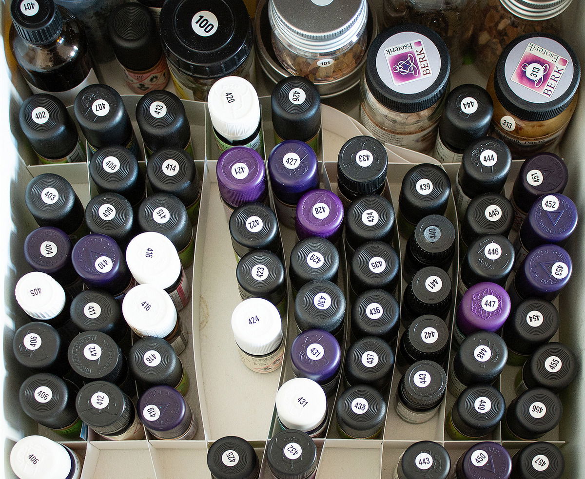 Räuchern, Schublade 2: Öle