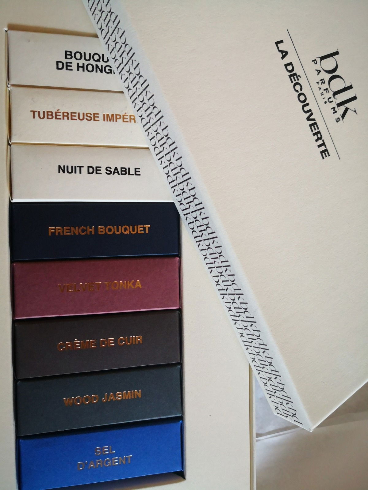 Sehr nobles bdk Probenpäckchen!