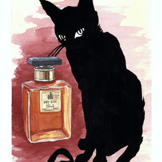 My Watercolor of Lanvin...