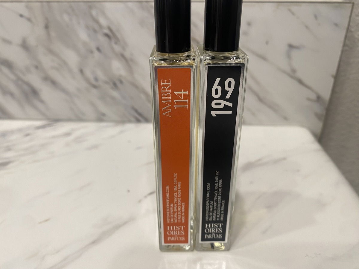 2 from Histories Parfums! 1960 and Amber 114