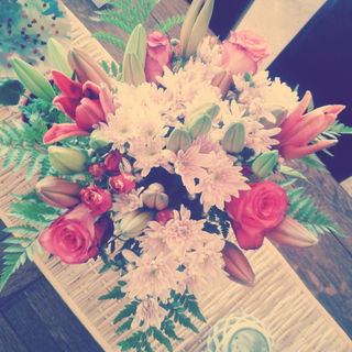 mein Geburtstagsstrauß...