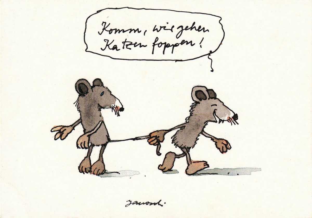 Katzen foppen :-)