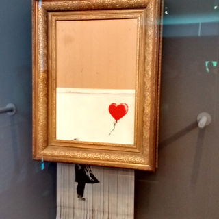 Banksy - Love is in the...