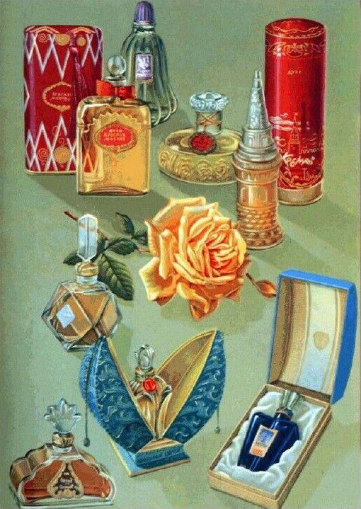 My lovely vintage soviet fragrances.