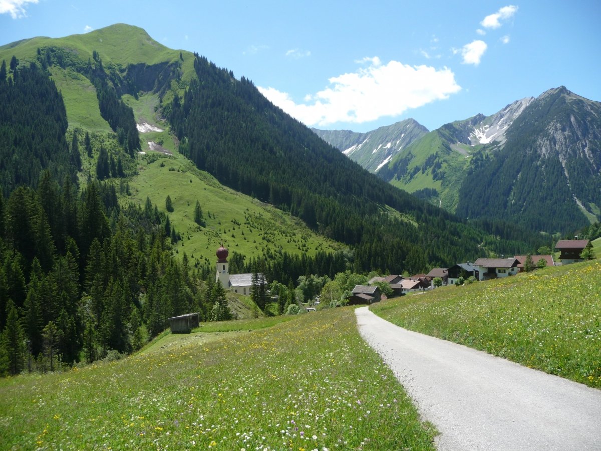 Wanderstrecke .... in Namlos/Tirol .....