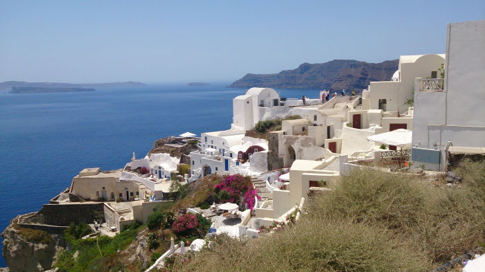 Insel Santorini