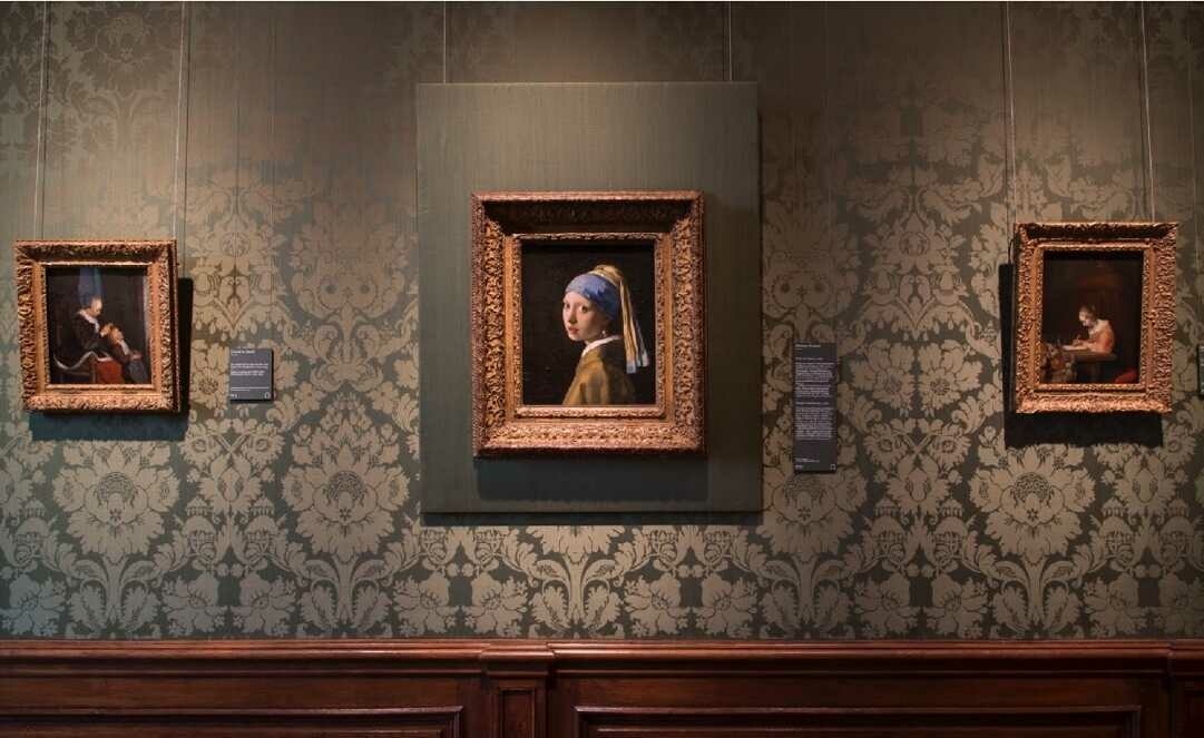 Um 1665: Vemeers Mädchen mit dem Perlenohrring - Mauritshuis, Den Haag