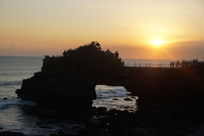 Tanah Lot, Tempel im Meer