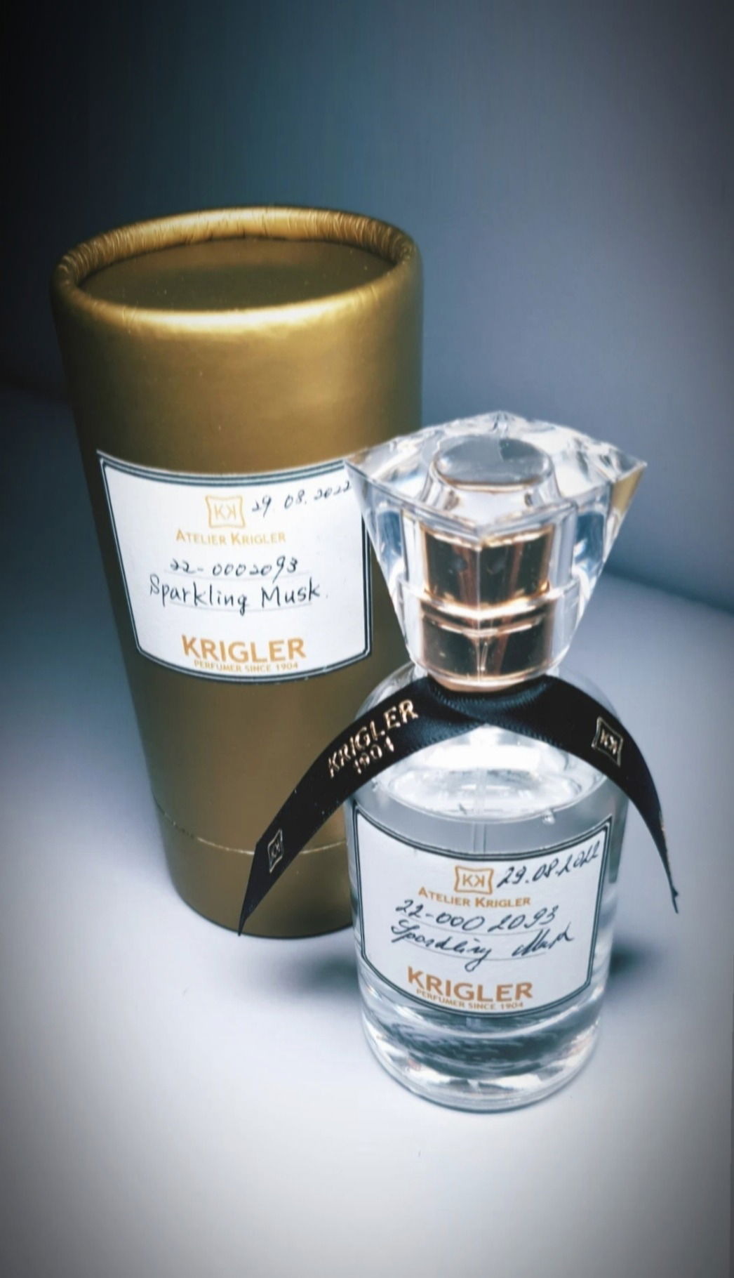 Sparkling Musc by Atelier Krigler-Silver Tray Collector's Edition