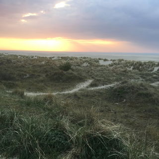 Sonnenuntergang auf Bor...