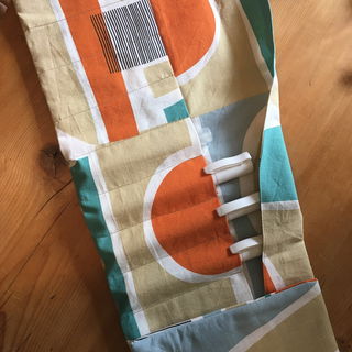 gefütterte reisetasche...