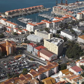 Gibralta aus der Höhe...