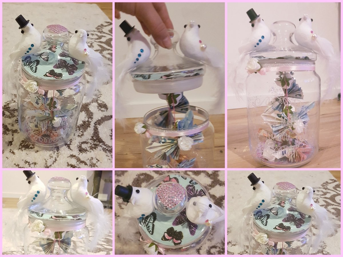 Hochzeitsgeschenk für eine Arbeits- Kollegin