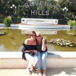 Selma and Louise in LA ...