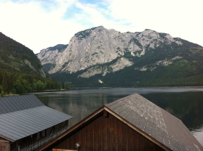 Blick vom Seeanfang in Altaussee, rein zur Seewiesn:-)