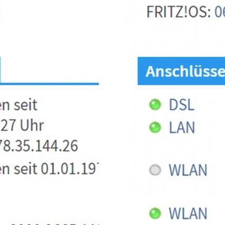 Standleitung seit 1.1.1...
