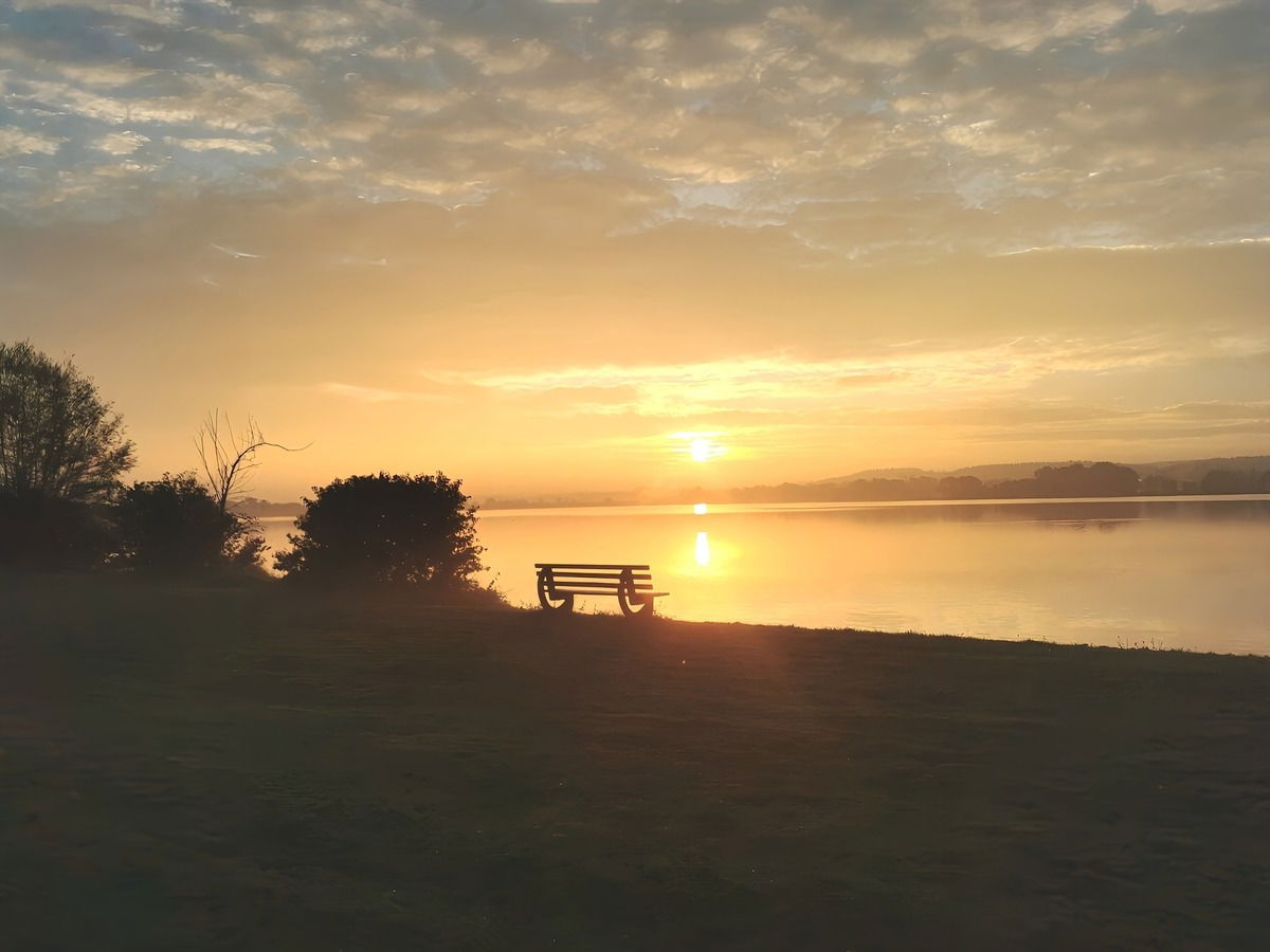 Heute Morgen am See