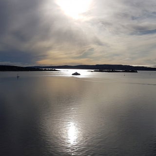 Oslo-Fjord im Oktober.....