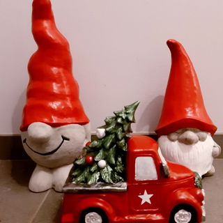 Weihnachtsdeko aus Beto...