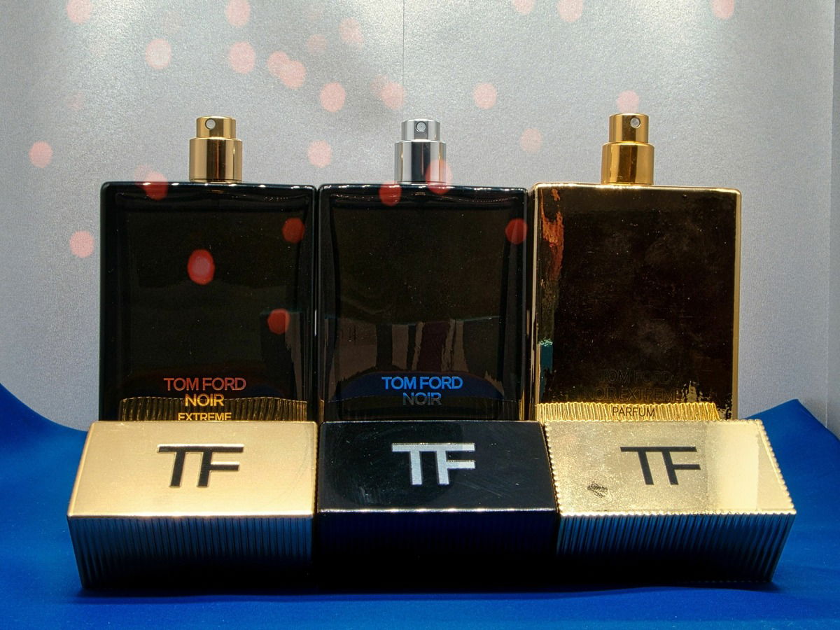 Noir, Noir Extrem und Noir Extrem Parfum von Tom Ford