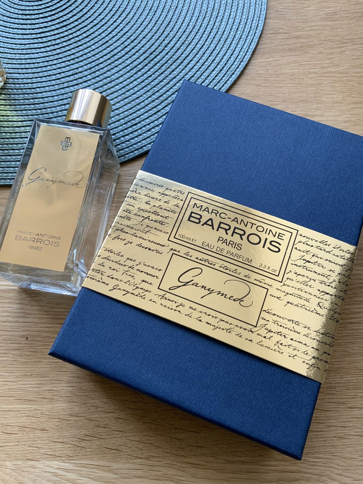 Welcoming a new bottle.
