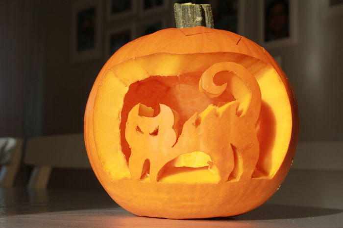Mein diesjähriger Halloween Kürbis (2015)