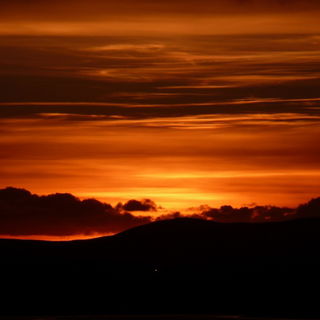 Sonnenuntergang auf den...