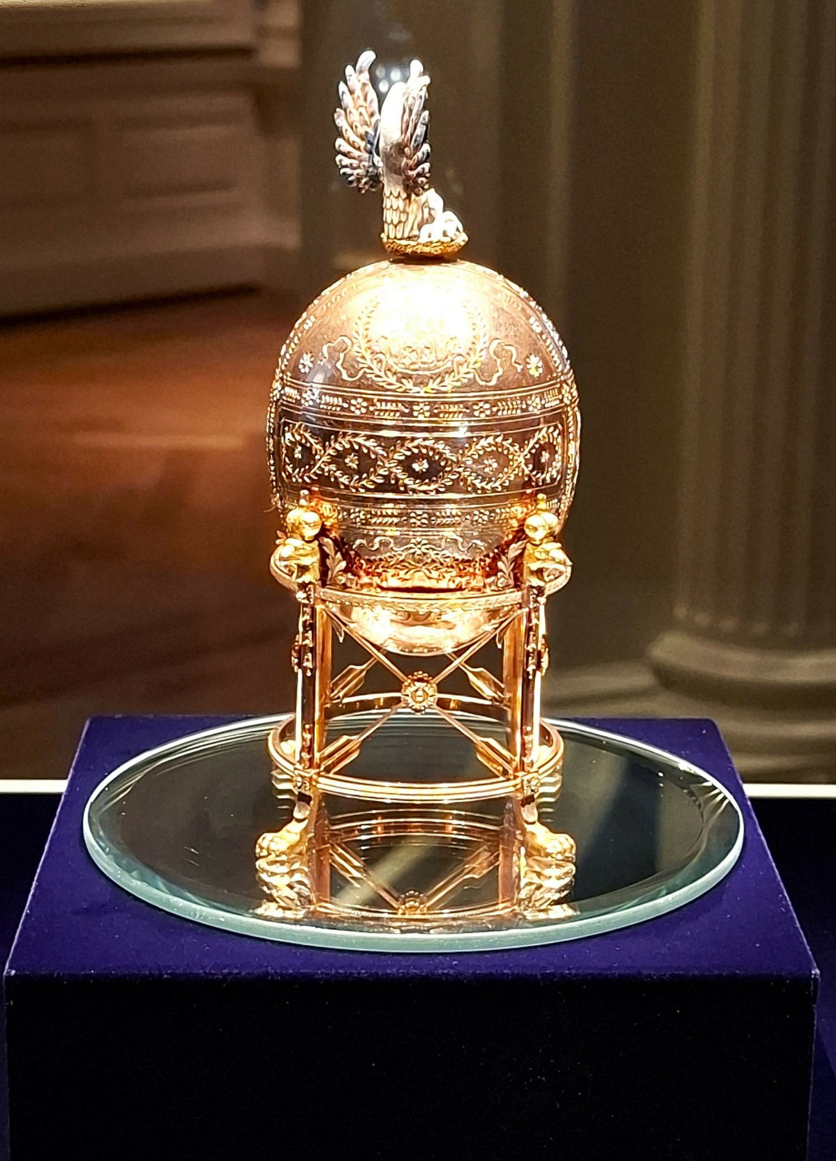 Original Farbergé Ei aus dem Museum of Fine Arts