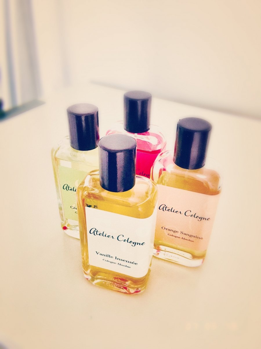 Atelier Colognes: Vanille Insensée, Cédrat Enivrant, Orange Sanguine, Pacific Lime.