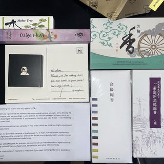Japanese incense sticks...