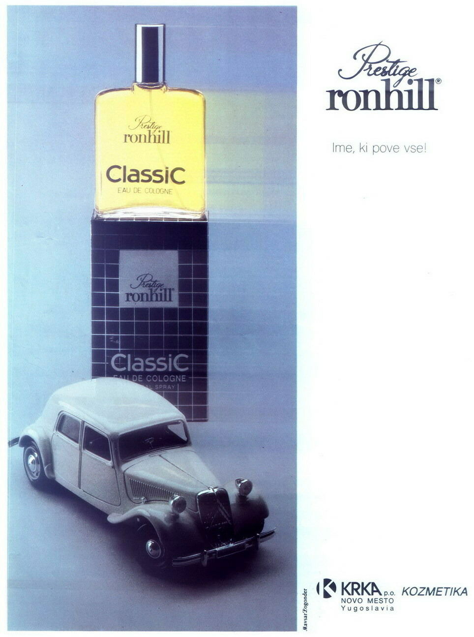 Prestige Ronhill Classic - Krka Novo Mesto, Slovenia, Yugoslavia