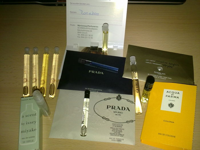 Der heutige Beutezug. :)