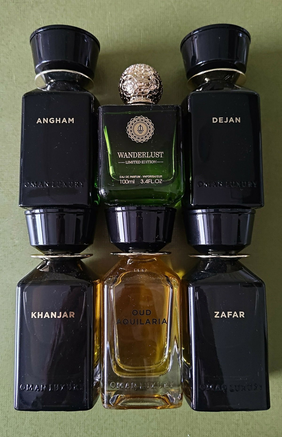 OmanLuxury - Angham/ Wanderlust/Dejan/Khanjar/Oud Aquilaria/Zafar