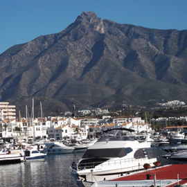 der Hafen von Marbella...