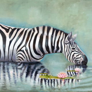 `Reflection` 120x160 cm...