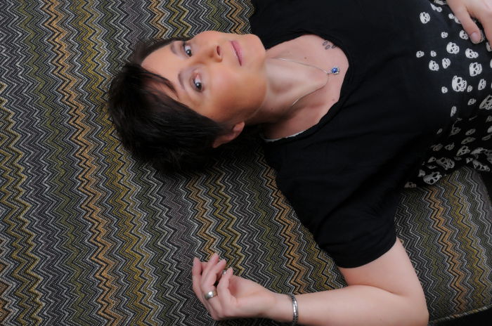 Icke mit Kriegsbemalung (Douglas Fotoaktion).