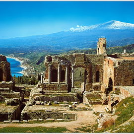 Amphiteater in Taormina...